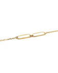 9ct Yellow Gold Link Detail Bracelet
