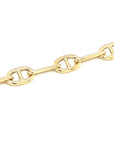9ct Yellow Gold Oval Link Bracelet