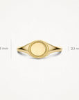 Blush Signet Ring