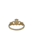 Gold Plated Claddagh Ring