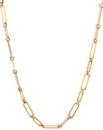 9ct Gold Paperclip Link Chain