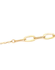 9ct Yellow Gold Link Chain Bracelet