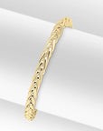 18ct Yellow Gold Vermeil Handmade Spiga Chain