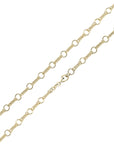 18ct Yellow Gold Vermeil 6.2mm Handmade Double Twist Chain