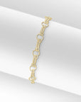 18ct Yellow Gold Vermeil 6.2mm Handmade Double Twist Chain