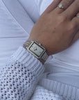 Fluette Watch Steel, Bicolour