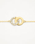 Blush Interlocking circles Bracelet