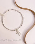The Key To Hope Bracelet - Shamrock
