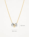 Blush Two Tone Ring Pendant