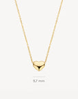 Blush Heart Pendant
