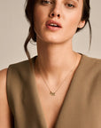 Blush Disc Detail Pendant