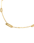 9ct Yellow Gold Chain with Link detail