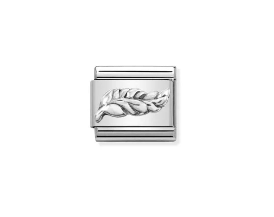 Composable Classic Link Silver Feather