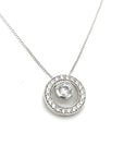 9ct White Gold Pendant