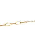 9ct Yellow Gold Link Chain Bracelet
