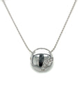 18ct White Gold Diamond Pendant