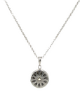 18ct White Gold Diamond Pendant