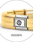 Nomination Base Golden Starter Bracelet - Charm must be added to Order - Bracelet cannot be purchased individually