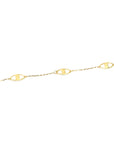 9ct Yellow Gold Chain Bracelet
