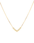 9ct Gold Chain with Bezel-set CZ Detail