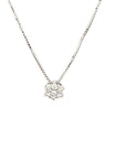 18ct White Gold Diamond Pendant