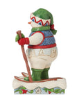 Brrr-fect Holiday Ski Snowman