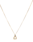 9ct Gold Pendant with Pear-shaped CZ