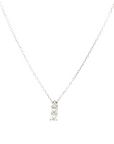 18ct White Gold Diamond Pendant