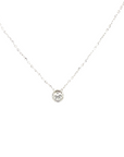 18ct White Gold Diamond Pendant