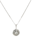 18ct White Gold Diamond Pendant