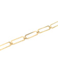 9ct Yellow Gold Link Detail Necklet