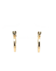 9ct Yellow Gold Hoop Earrings