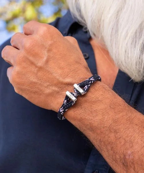 Icy Ike Navy Orchid | Silver