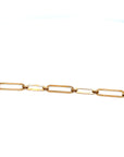 9ct Gold Paperclip Link Chain