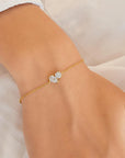 Gold Toi & Moi Bracelet