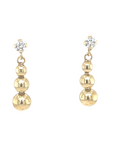 9ct Yellow Gold Drop Earrings