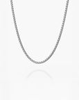 Boxchain Necklace Silver
