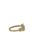 Gold Plated Claddagh Ring