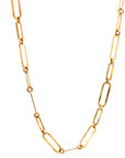9ct Gold Paperclip Link Chain