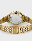 Minuit Multifunction Watch Steel, Sage Green, Gold Colour