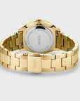 Féroce Petite Watch Steel Green, Gold Colour