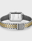 Fluette Watch Steel, Bicolour