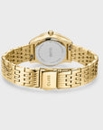 Féroce Mini Watch Steel White, Gold Colour