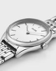 Féroce Mini Watch Steel White, Silver Colour