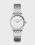 Féroce Mini Watch Steel White, Silver Colour