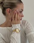 Gracieuse Watch Steel, Gold Colour