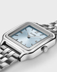 Gracieuse Watch Steel, Light Blue, Silver Colour