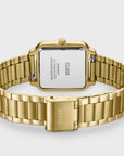 Gracieuse Watch Steel, Sunray Textured, Gold Colour