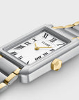 Belisenna Watch Steel, White, Bicolour