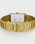 Belisenna Watch Steel, Wine, Gold Colour